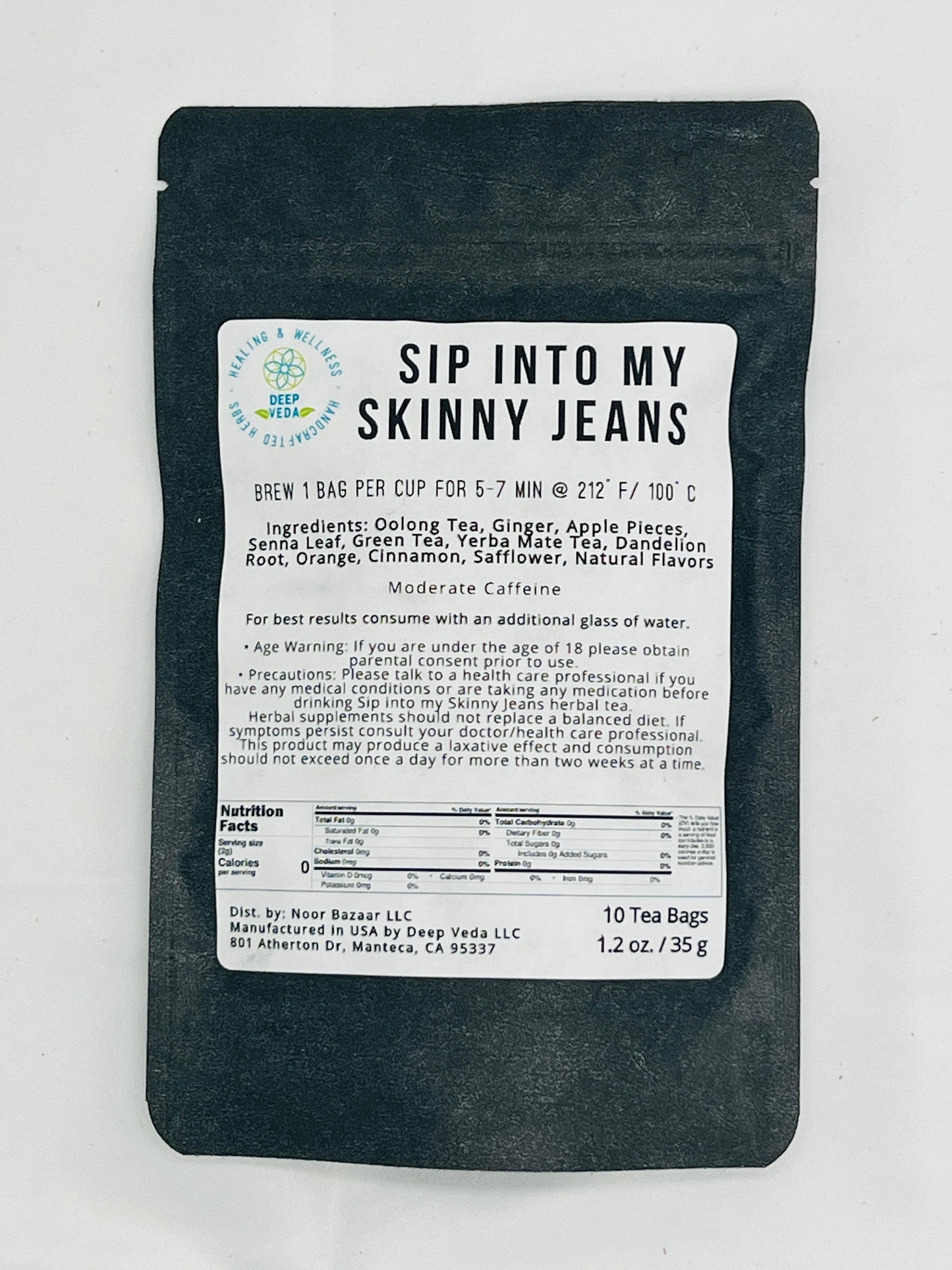 Sip Into My Skinny Jeans - 10 luxe pyramid tea bags