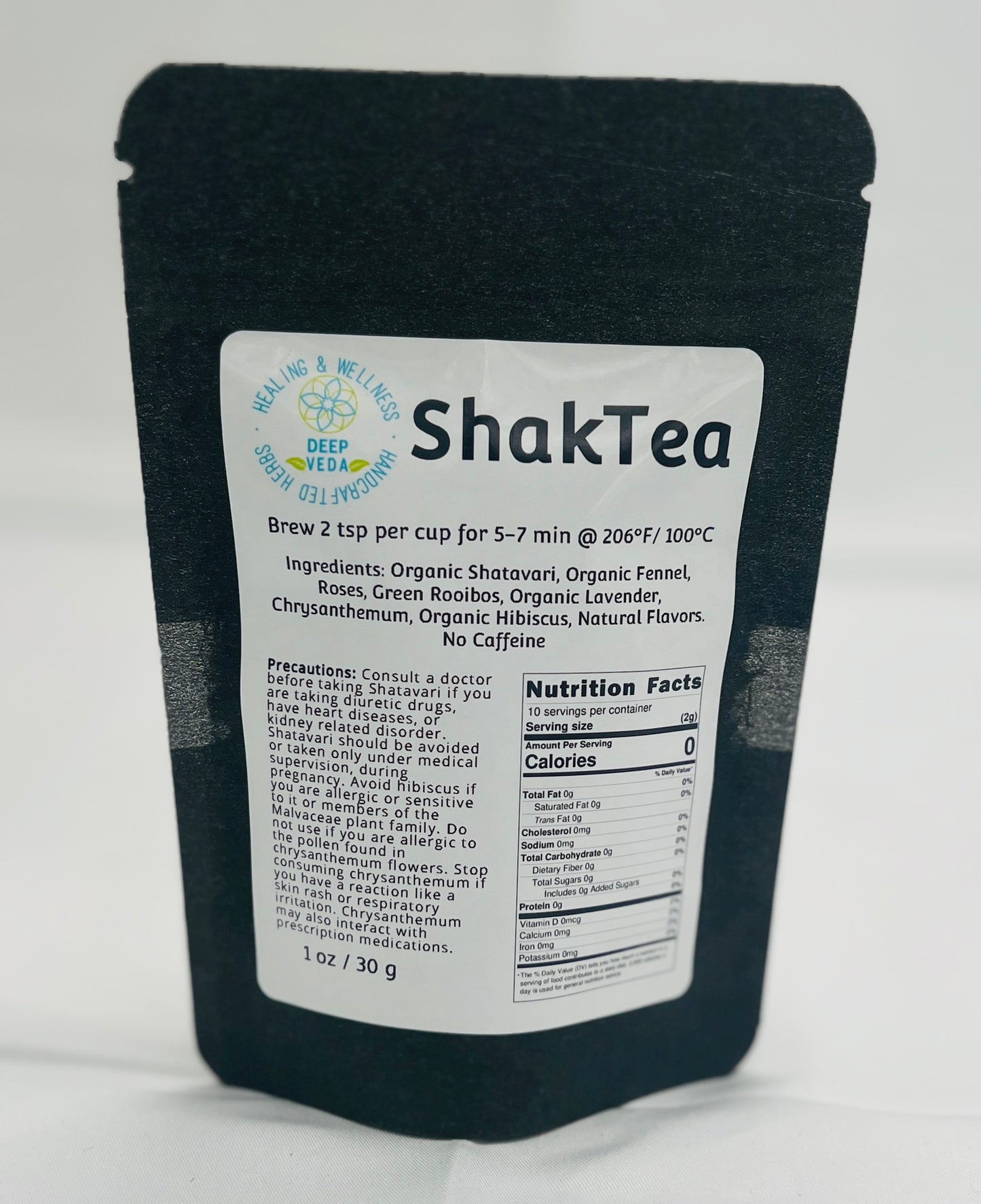 ShakTea - Elevate your feminine energy today with ShakTea - Divine Feminine Tonic for complete Women's wellness support! 1 oz