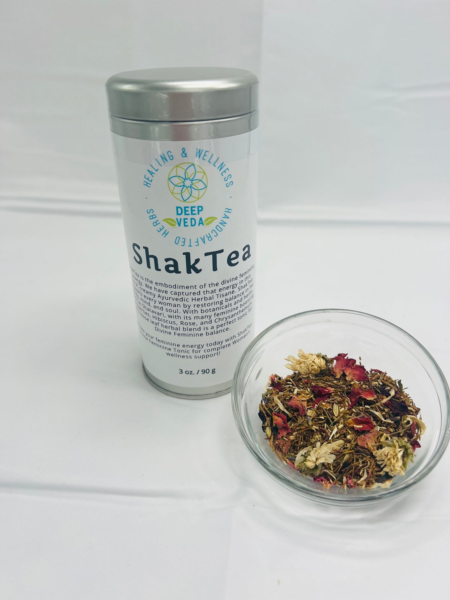 ShakTea - Elevate your feminine energy today with ShakTea - Divine Feminine Tonic for complete Women's wellness support! 3 oz