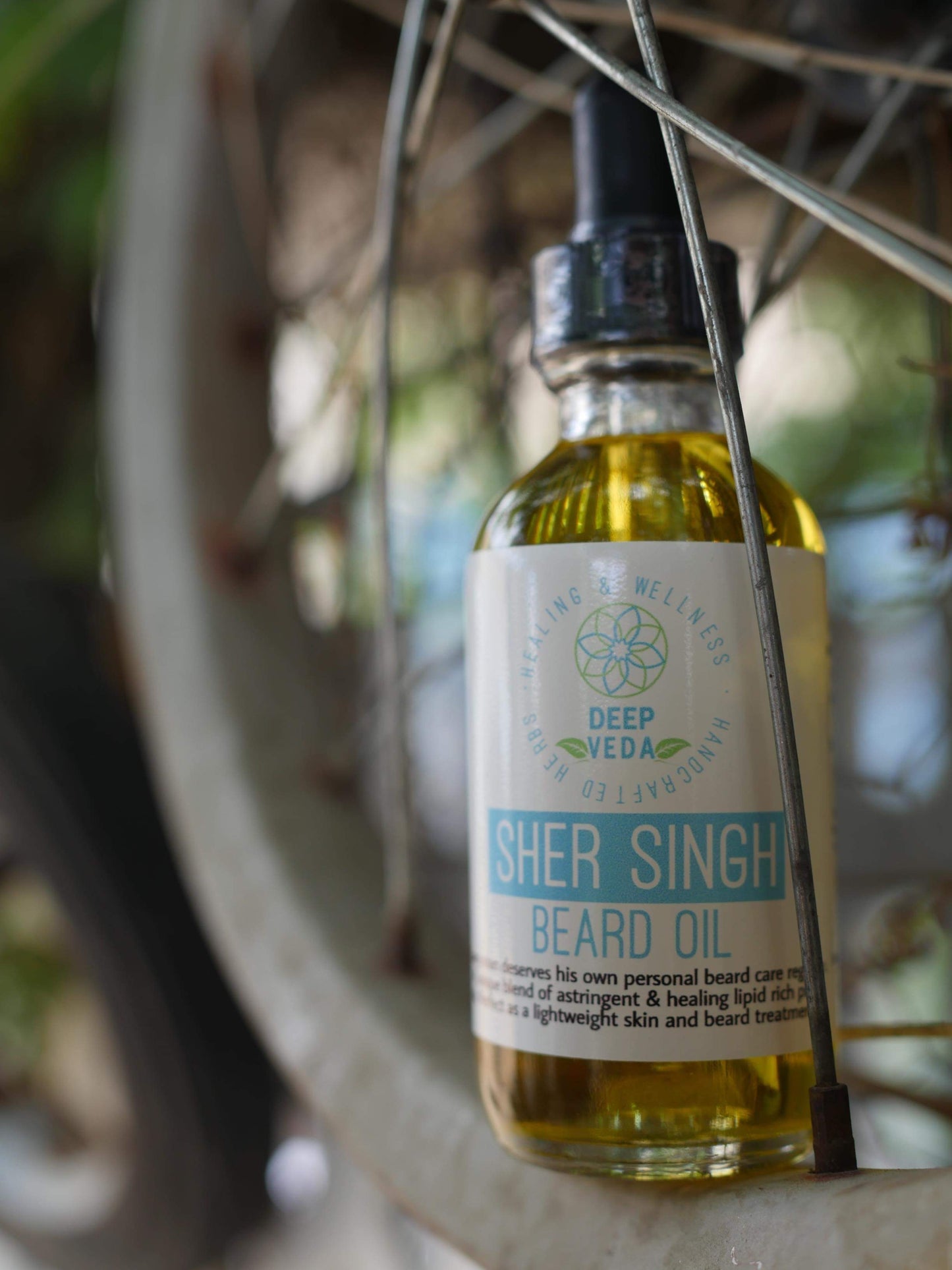 Sher Singh Beard Oil - Healing smoothing and soothing beard and face oil elixir