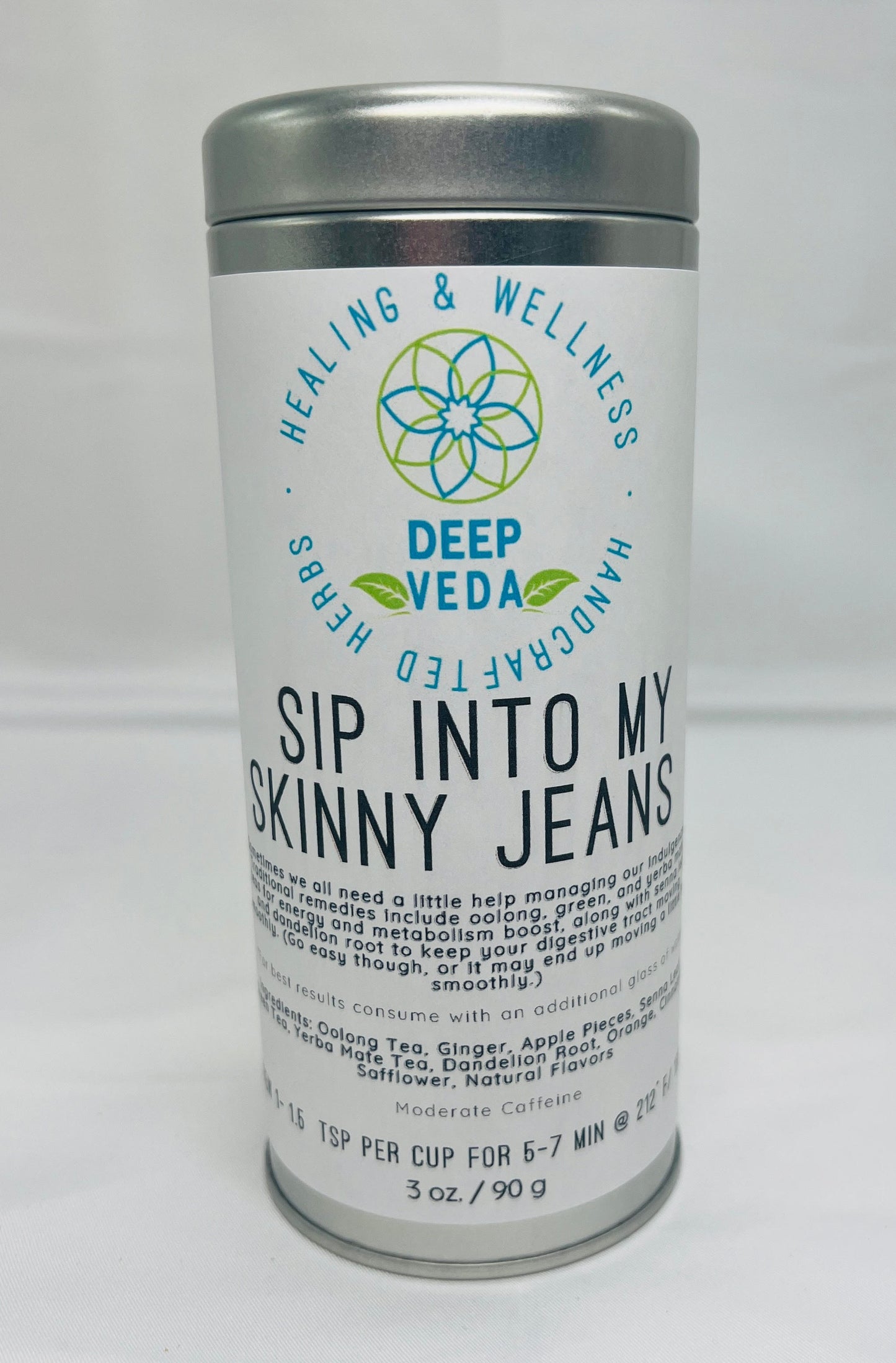 Sip into my Skinny Jeans 3 oz Tin